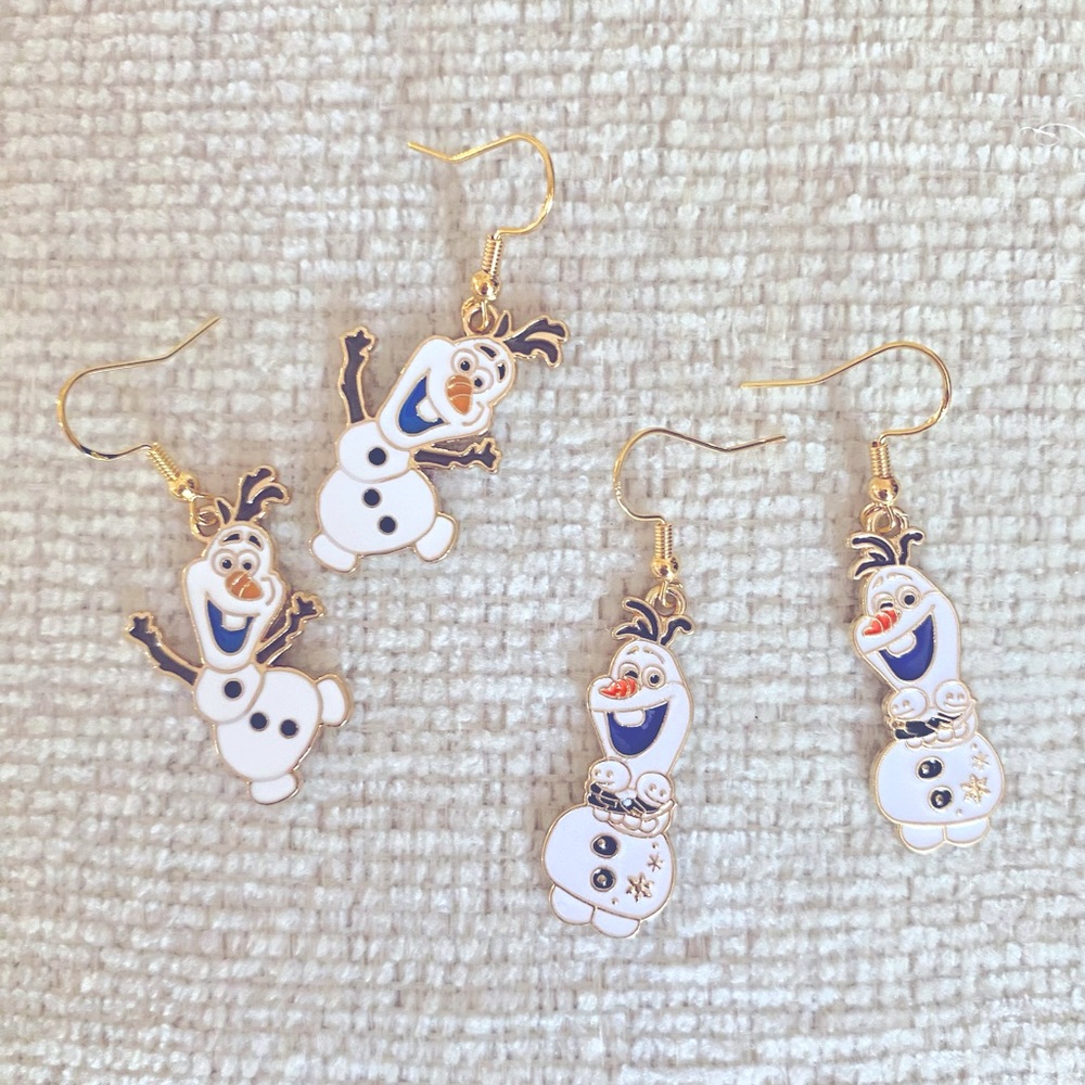 CHOOSE ONE Disney Inspired Olaf Earrings